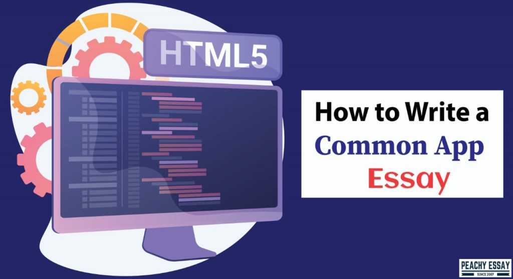 how to write common app essay
